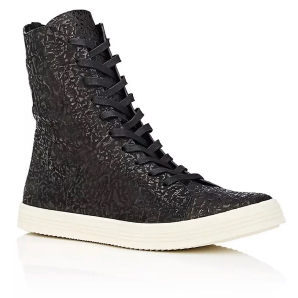 Rick Owens Mastodon Sneaks, Black,US Size 11